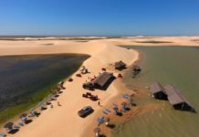 Lagoa da Torta: Um belo paraíso tranquilo de Jericoacoara lagoa da torta